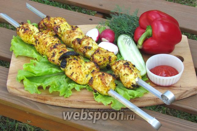 Фото Шашлык из куриной грудки