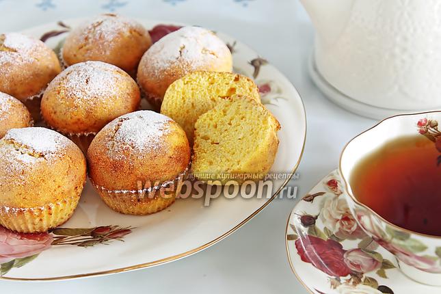 Фото Маффины кукурузные