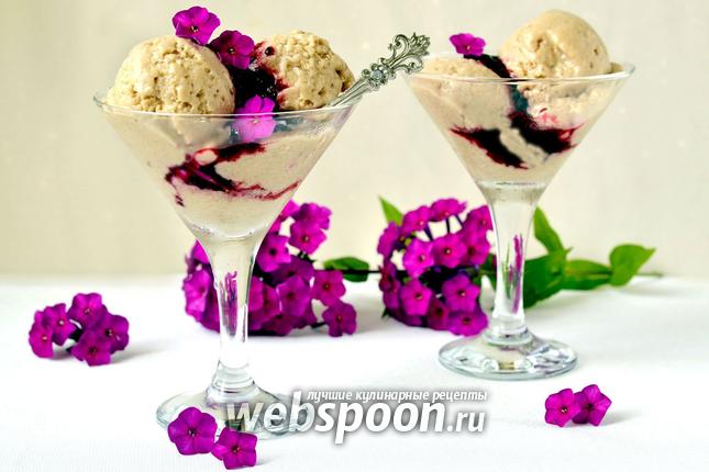 Фото Мороженое из бананов с арахисовой пастой