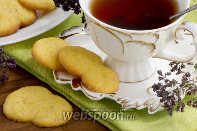 Фото Печенье из кукурузной крупы