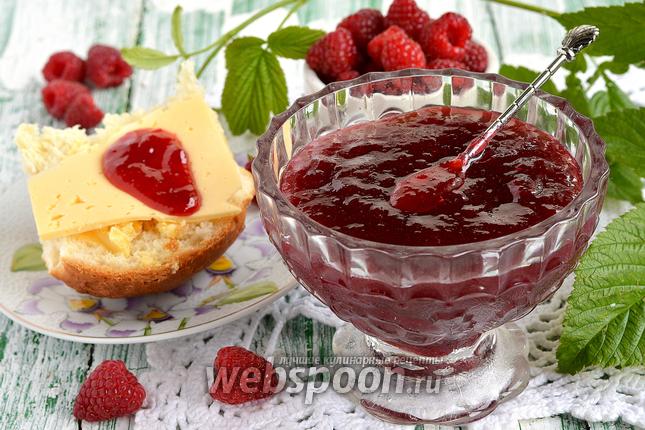 Фото Джем из ревеня и малины