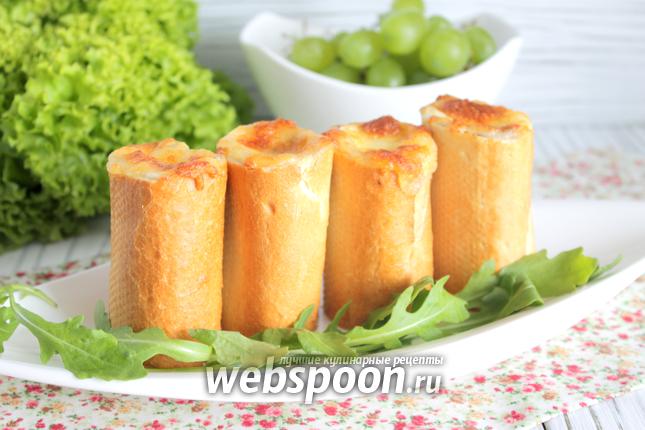 Фото Хлебные бочонки с курицей