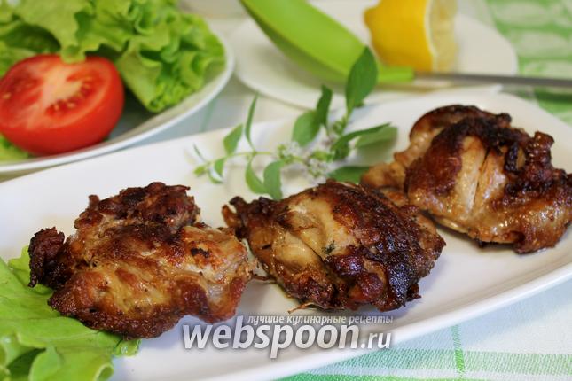 Фото Куриное мясо в винном маринаде