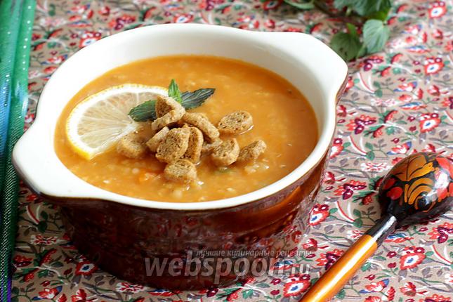 Рецепт Чечевичный суп по-турецки