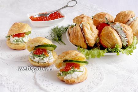 Фото рецепта Картофельные эклеры