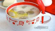 Фото рецепта Молочный суп с картофельными клёцками