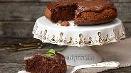 Фото рецепта Шоколадный кекс с изюмом в мультиварке