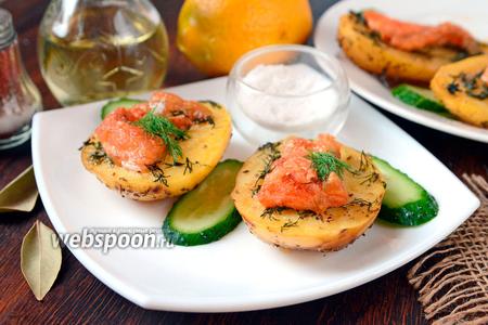 Фото рецепта Лодочки с форелью