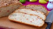 Фото рецепта Хлеб с болгарским перцем и чесноком