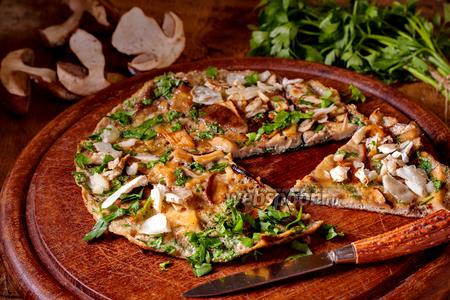 Фото рецепта Фриттата с белыми грибами