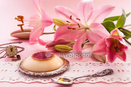 Фото рецепта Панна-котта с карамелью