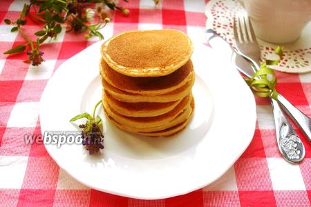 Фото рецепта Овсяные хоткейки