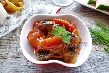 Фото рецепта Баклажаны в кисло-сладком соусе