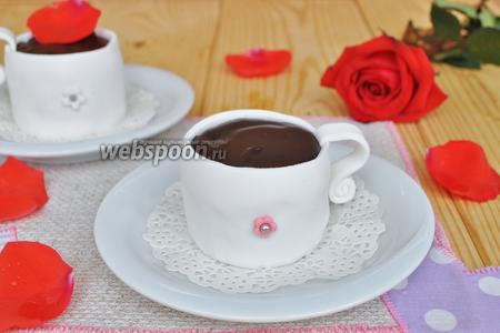 Фото рецепта Пирожное «Чашка кофе»