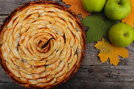Фото рецепта Классический французский яблочный тарт
