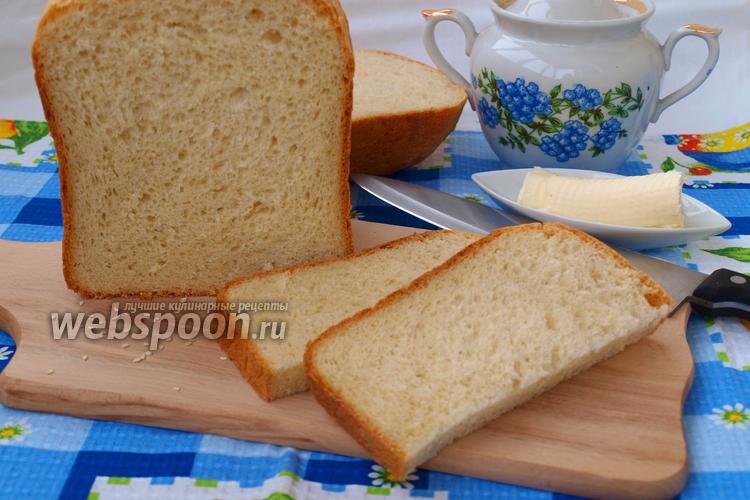 Фото Хлеб с кунжутом в хлебопечке