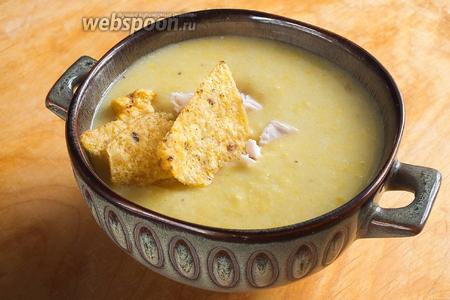 Быстрый мексиканский суп с чипсами – кулинарный рецепт