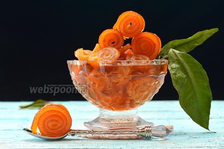Как высушить апельсиновые корки