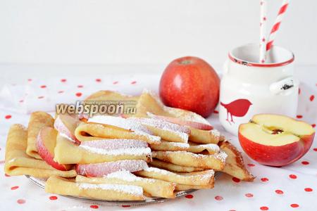 Фото рецепта Яблочные блинчики