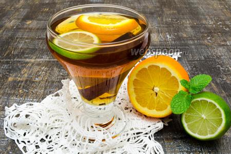 Фото рецепта Кленовый чай по-французски