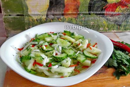 Фото рецепта Салат с мёдом