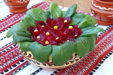 Фото рецепта Салат «Фиалки»