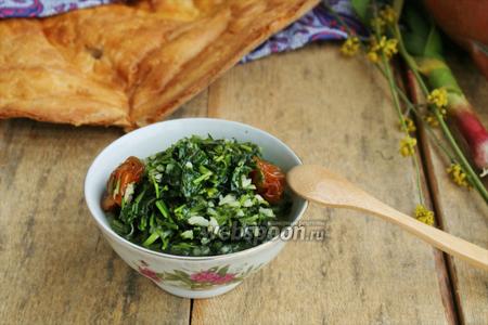 Фото рецепта Суйуг — мальва с рисом по-азербайджански