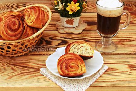 Фото рецепта Финские булочки с корицей