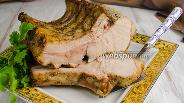 Фото рецепта Свиная корейка на кости в пряностях