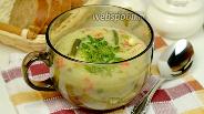 Фото рецепта Суп с овощами и плавленым сыром в мультиварке