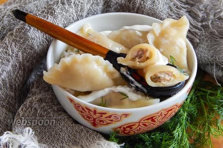 Фото рецепта Пельмени с курицей