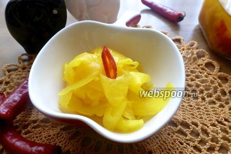 Фото рецепта Маринованный дайкон