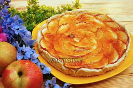 Фото рецепта Быстрый яблочный тарт