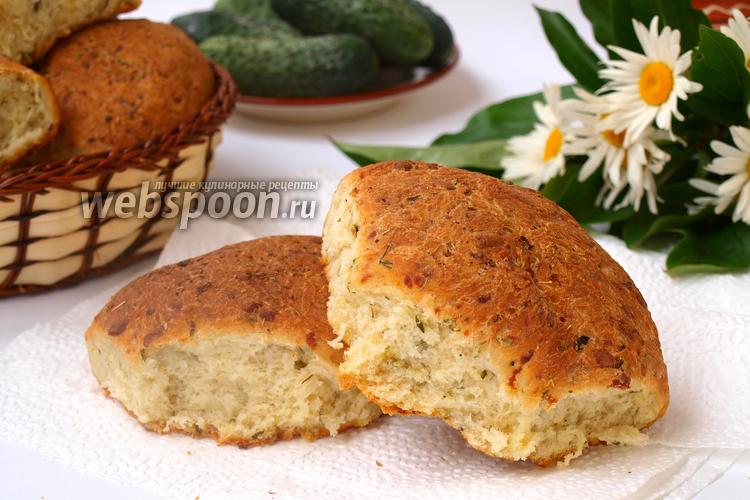 Фото Огуречный хлеб с сыром