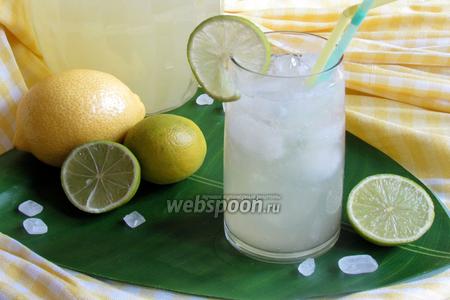 Фото рецепта Домашний лимонад из лаймов