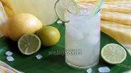 Фото рецепта Домашний лимонад из лаймов