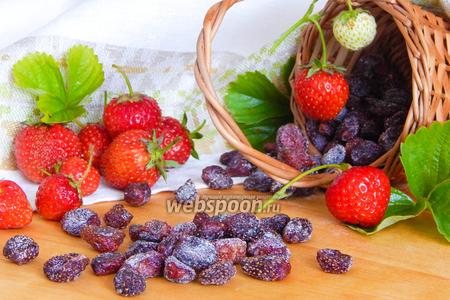 Фото рецепта Цукаты из клубники