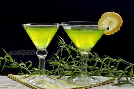 Фото рецепта Домашний лимонад «Тархун»