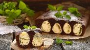 Фото рецепта Шоколадно-творожный пирог «Лисьи норы»