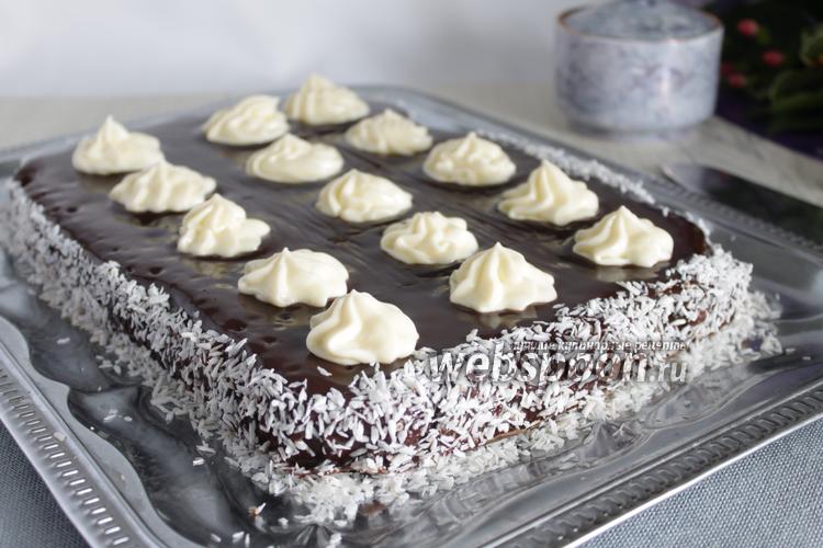 Как приготовить Шоколадный торт киндер молочный ломтик со сгущенкой просто рецепт пошаговый
