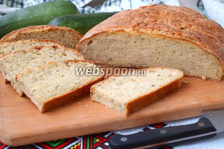 Фото Кабачковый хлеб с луком