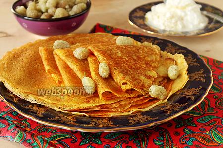 Фото рецепта Белен — татарские блинчики