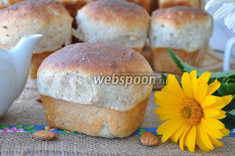 Фото Овсяный хлеб с миндалём