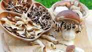 Фото рецепта Белые грибы сушёные