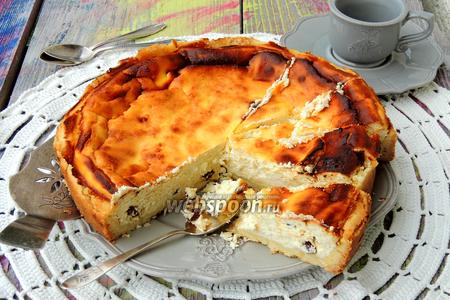 Фото рецепта Творожный кухен