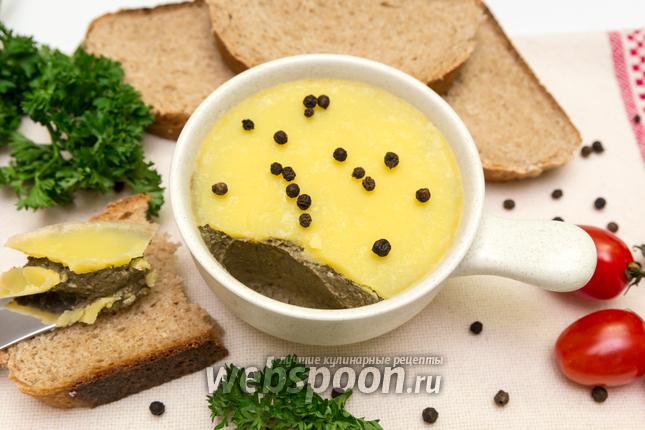 Фото Печёночный паштет с овощами