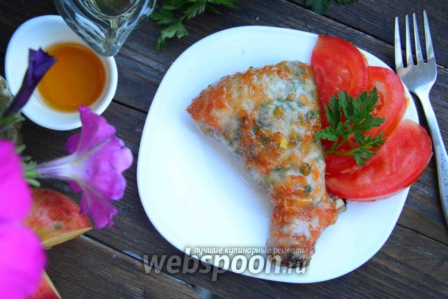 Фото Куриная голень под медово-грейпфрутовым соусом