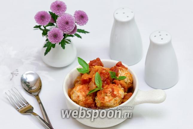 Фото Куриные тефтели с тыквой и пармезаном