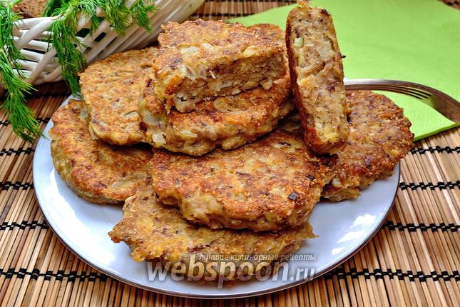Фото Котлеты из рыбных консервов