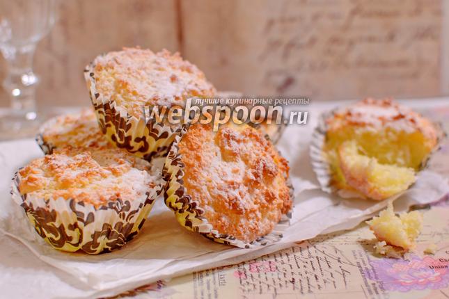 Фото Кокосово-сырные пирожные